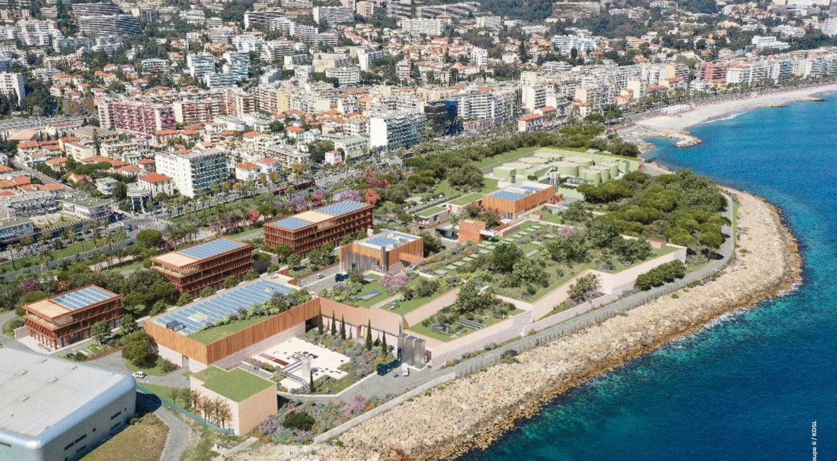 Suez veut faire de la station d’épuration Haliotis 2 de Nice une 