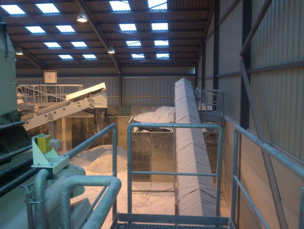 Une usine de recyclage du plâtre est en train de sortir de terre dans l'Oise pour 13 millions d'euros
