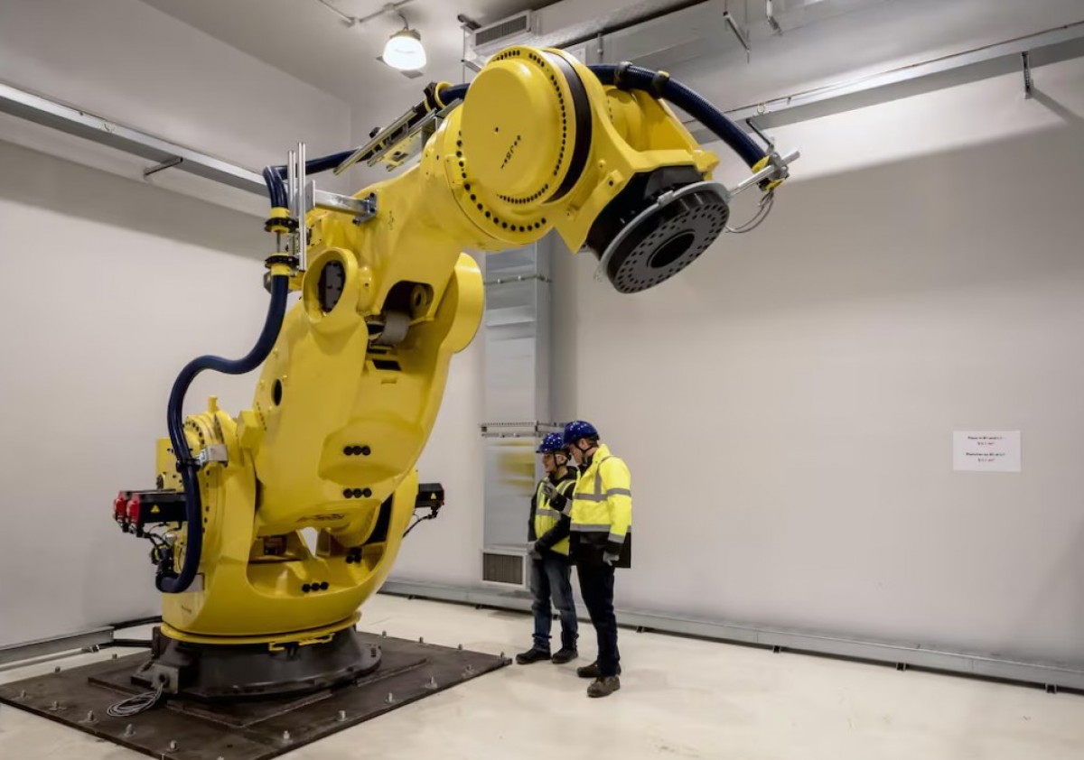 Sur le chantier d’Iter, Godzilla, le plus puissant robot industriel du marché, prépare l’assemblage des composants nécessaires à la fusion nucléaire